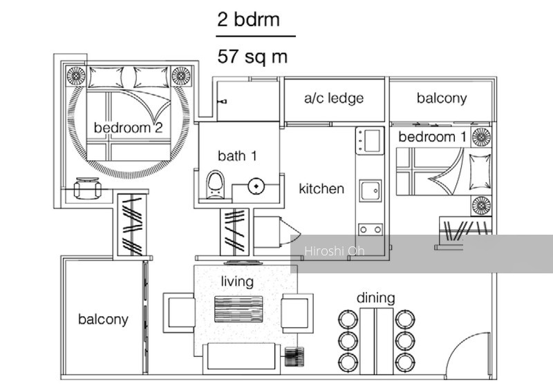 Leville iSuites (D15), Apartment #115448422